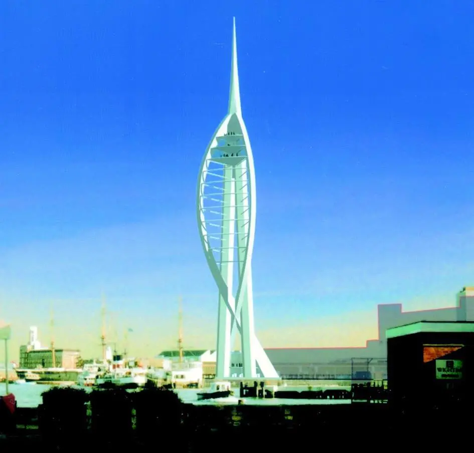 Portsmouth Spinnaker Tower will be the UKs tallest accessible tower outside London.