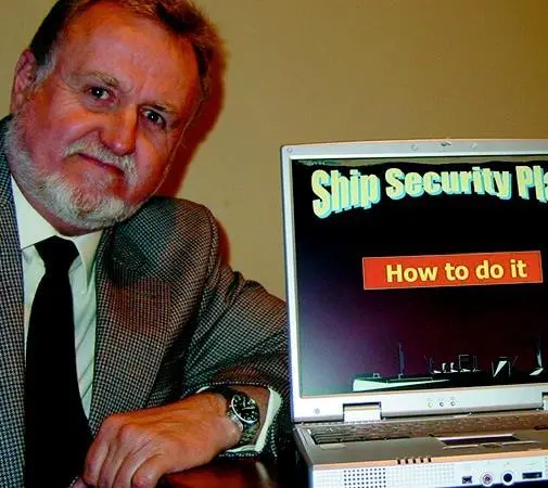 Ship security expert Jim Cowling.