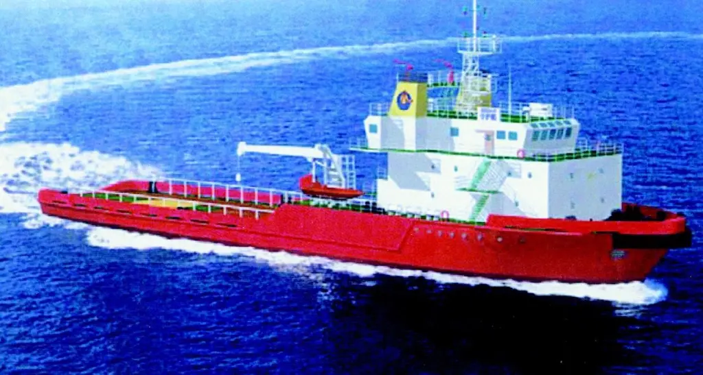 An artists impression of the MAN B&W powered newbuilds.