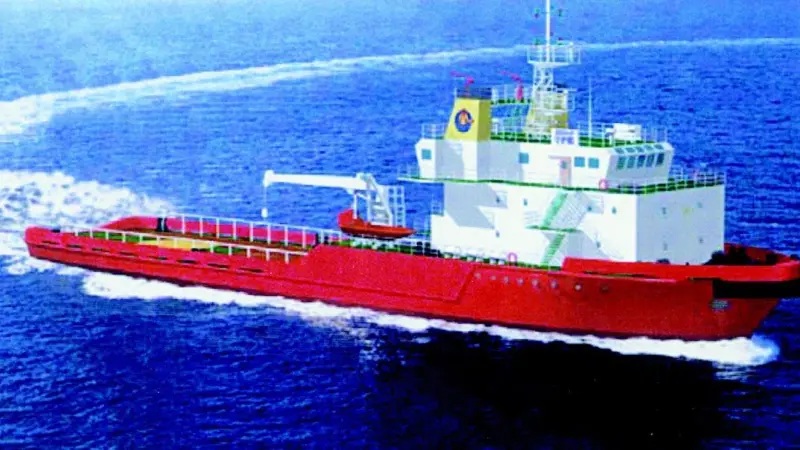 An artists impression of the MAN B&W powered newbuilds.