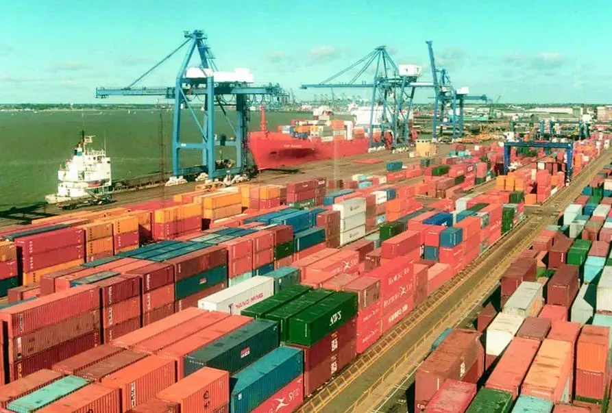 What containers are said to contain is best established at the start of the supply chain. (Photo courtesy of the Port of Felixstowe).