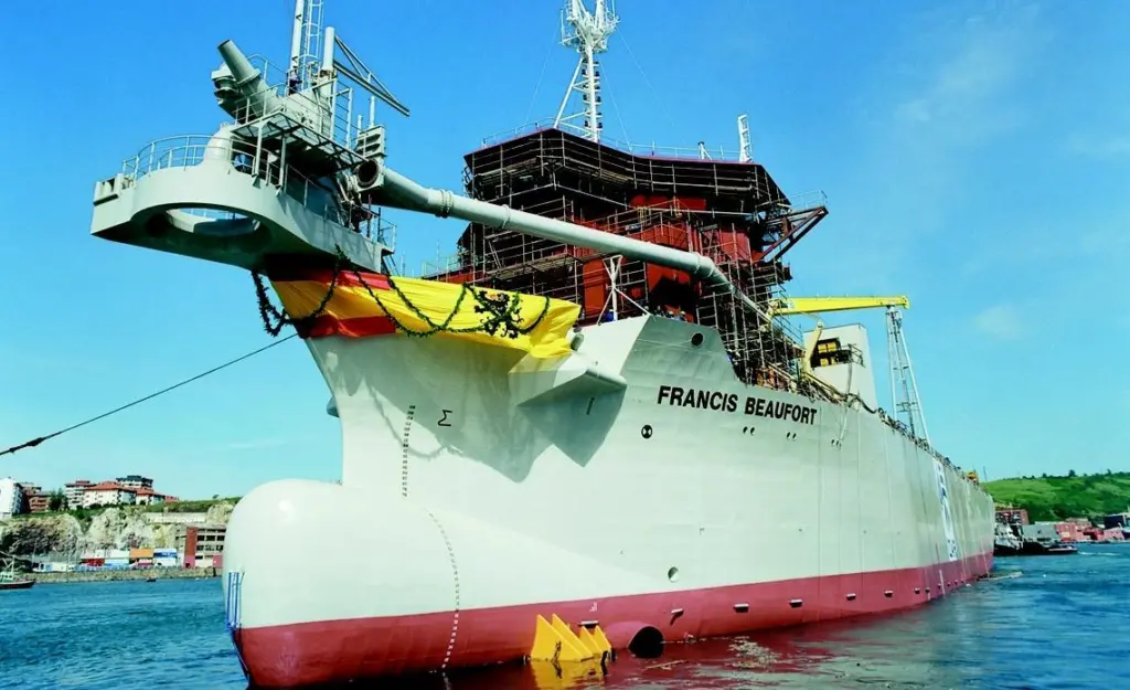 The Francis Beaufort was launched by the Izar Sestao Shipyard last month.