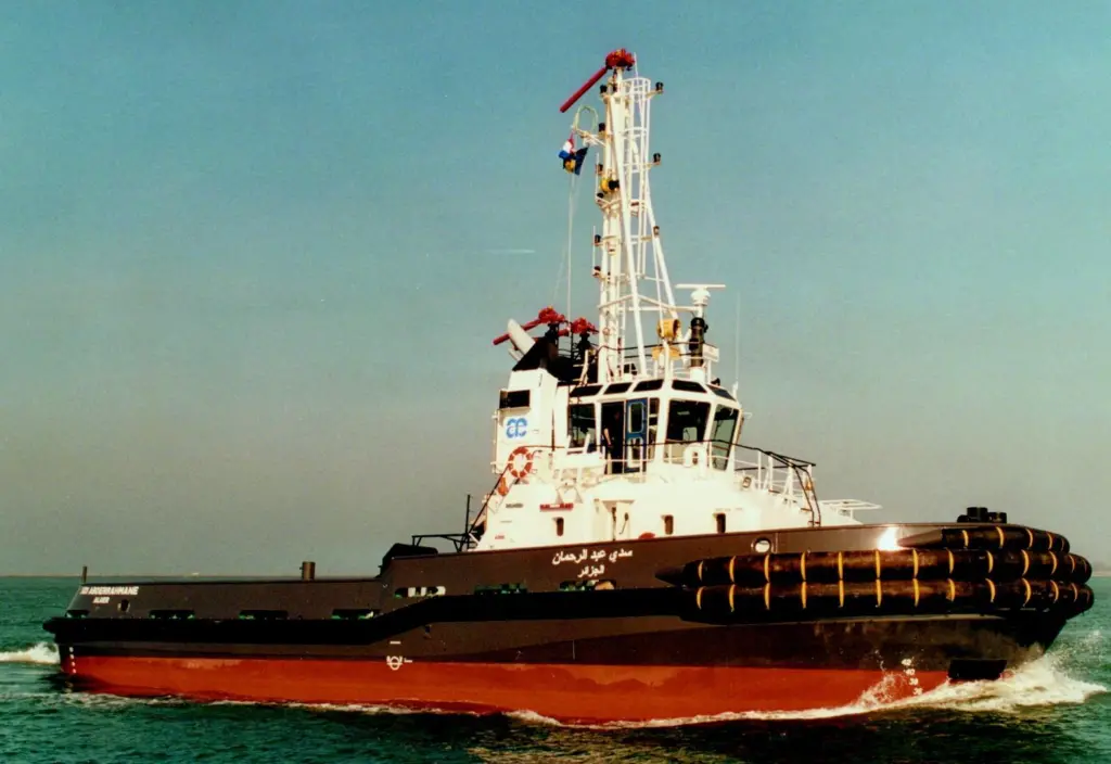 Sidi Abderrahmane is one of seven tugs destined for Algeria.