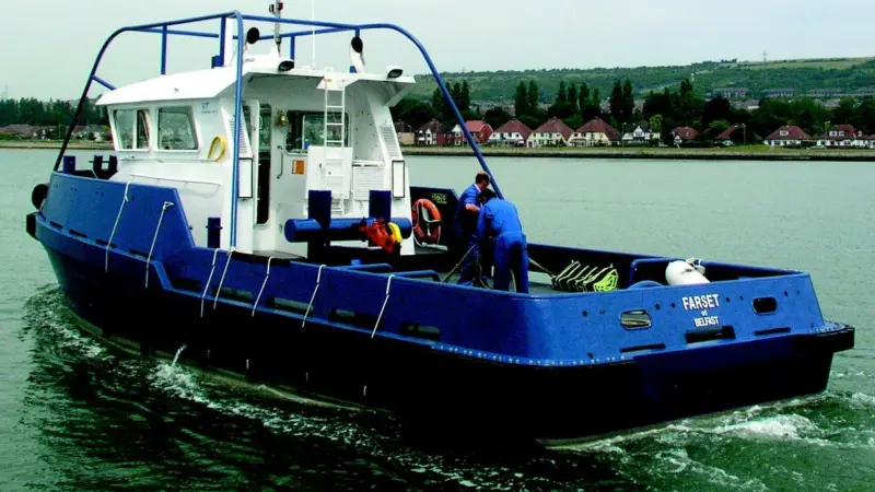 VT Halmatic has delivered the Farset of Belfast.