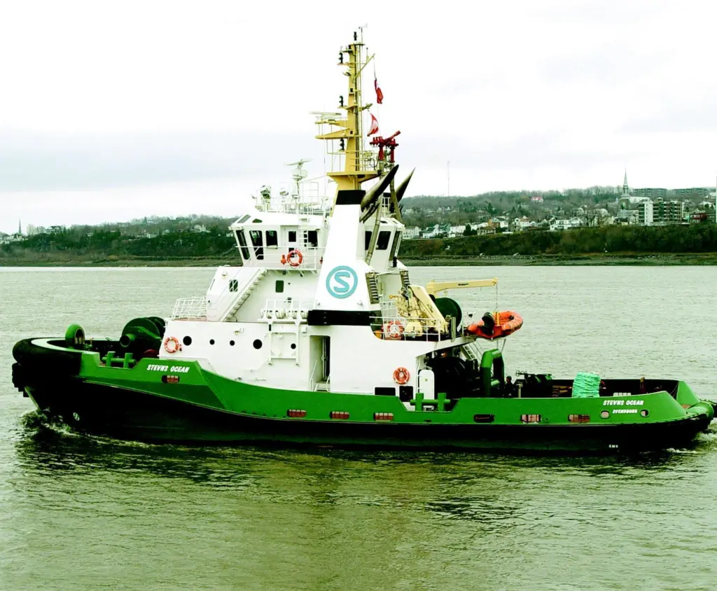 Canadian built Stevns Ocean is in service in Europe.