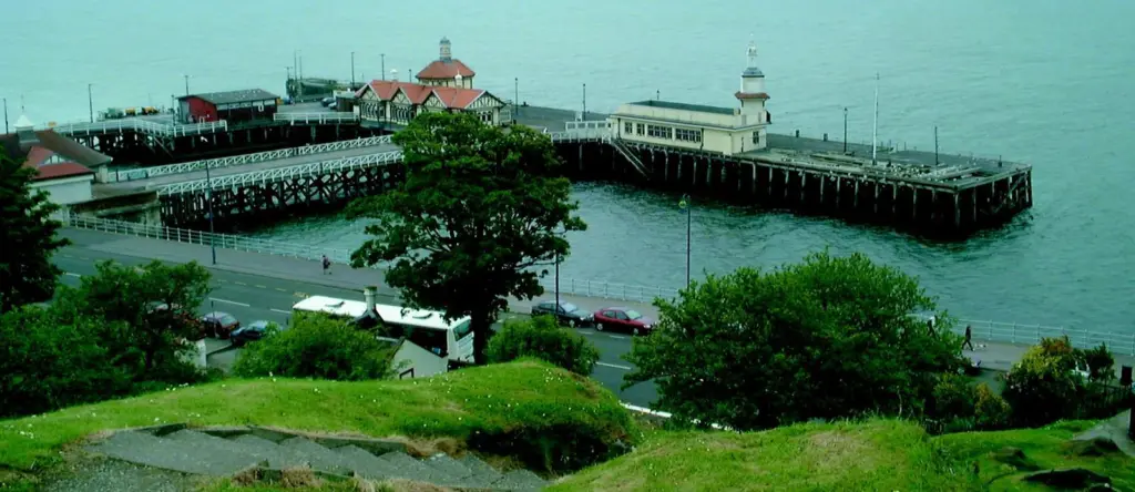 Dunoon Pier as it is now.