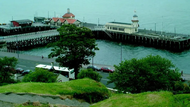 Dunoon Pier as it is now.