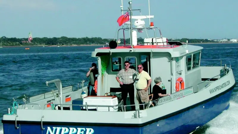 Nipper was one of three craft brought by South Boats to seawork2003.