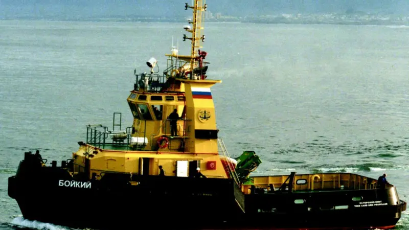 Boykiy was one of seven tugs delivered to Russia.
