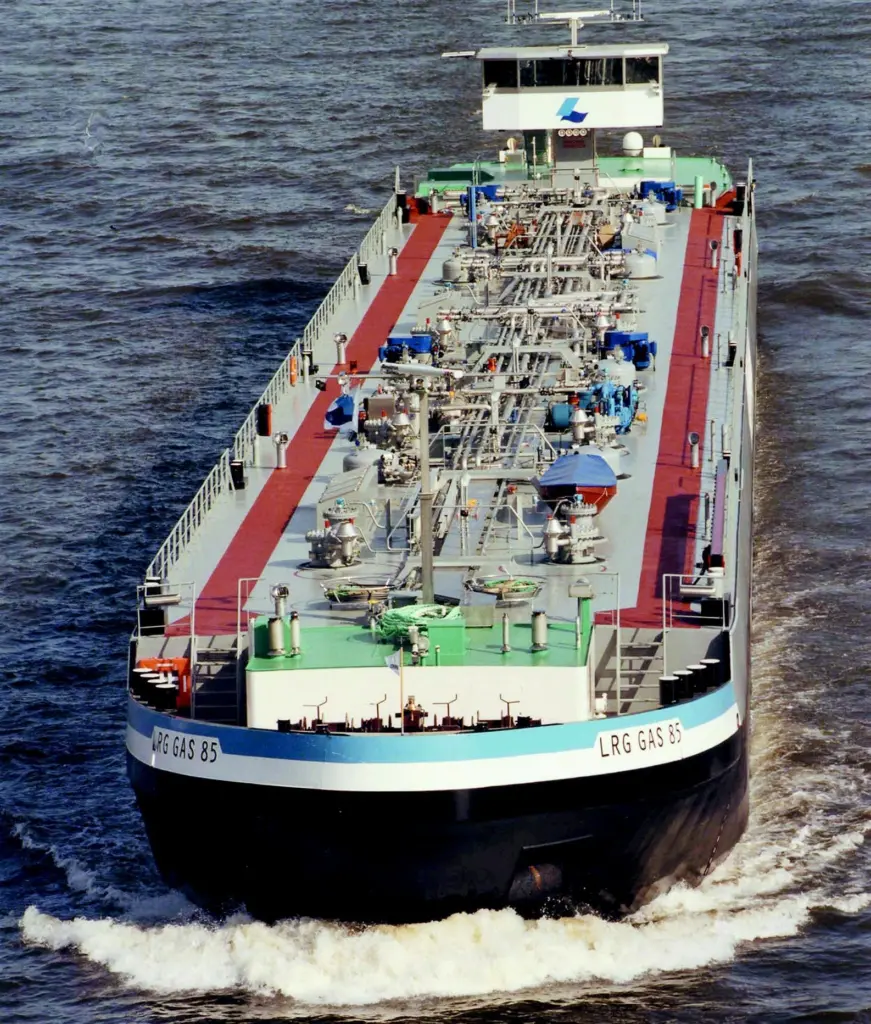 Joint Dutch effort for Germany LRG Gas 85.