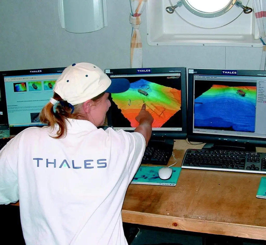 Finding the best solution: seabed mapping aboard DPV Polar Prince.