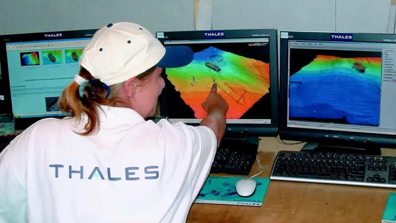 Finding the best solution: seabed mapping aboard DPV Polar Prince.