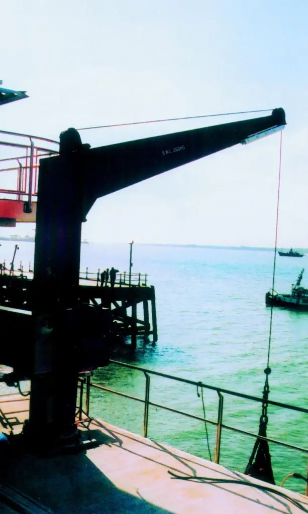 Traditionally manually operated RNLI davits will now be powered by drives and motors.