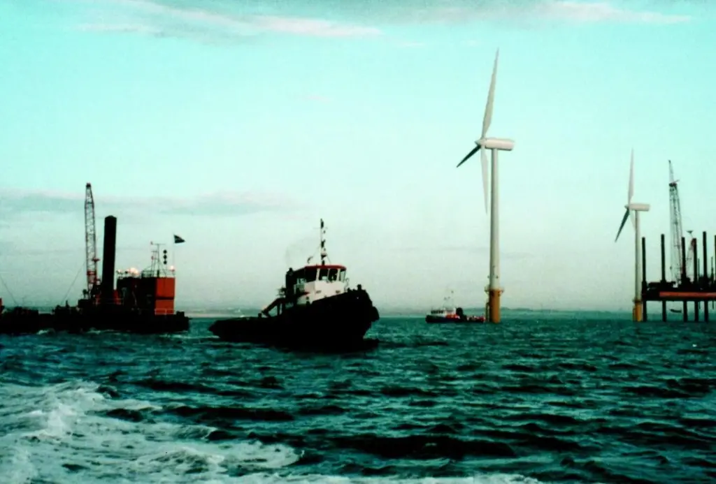 Work has begun on Powergen Renewables Scroby Sands project, which will become the second largest operational offshore wind farm in Europe.