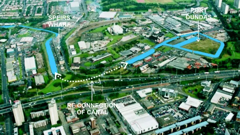 Work on the new canal link will get underway soon, and will reconnect Speirs Wharf and Pinkston Basin in Port Dundas.