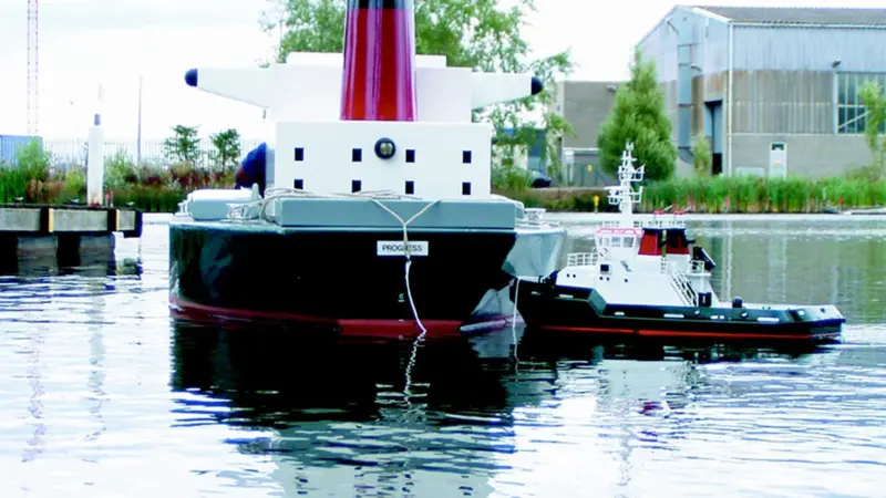 A scale model tug is now being used by Southampton Institute.