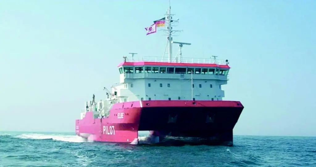 The unique new windpark maintenance ship, just announced, will operate independent of weather.