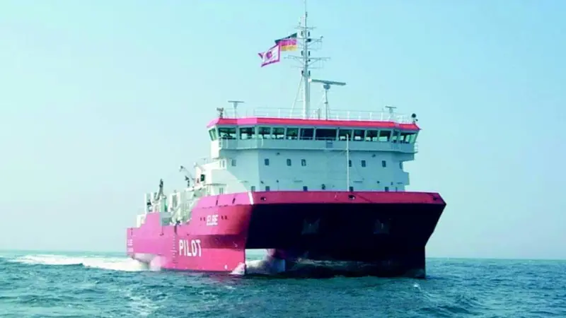 The unique new windpark maintenance ship, just announced, will operate independent of weather.