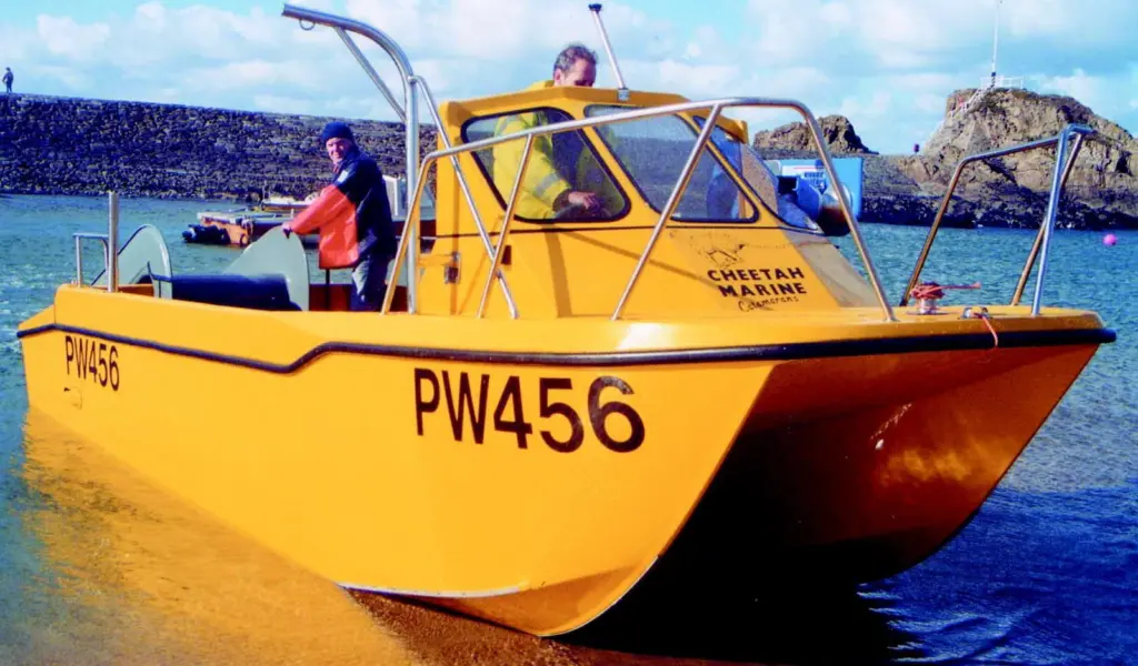 Cheetah 6.2m Catamaran operating out of Bude