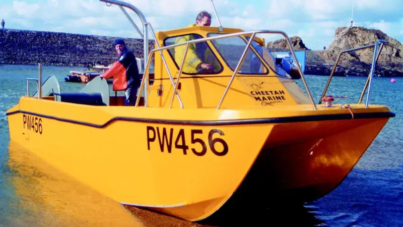 Cheetah 6.2m Catamaran operating out of Bude