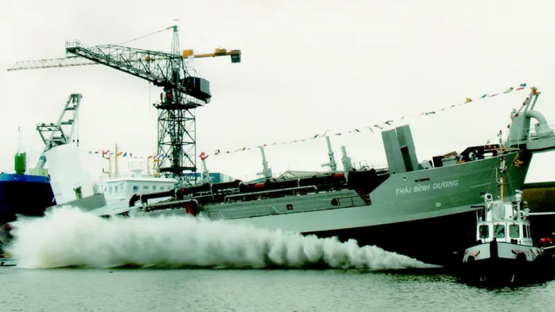 The new Damen built dredger will be based in Hai Phong.