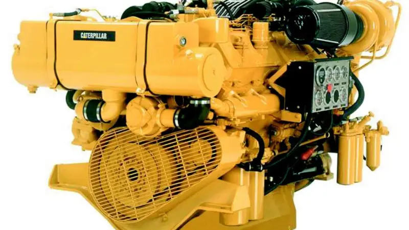 Caterpillars new 3412D propulsion engine is now available for commercial applications.