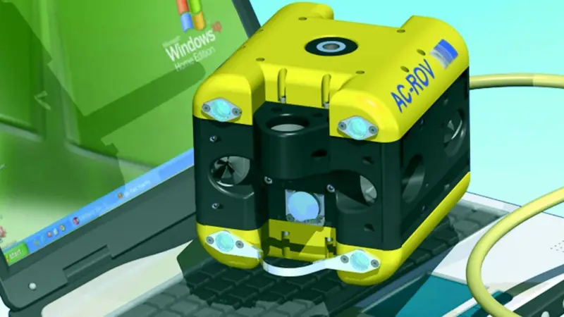 The AC-ROVs design brief was to produce the smallest ROV in the business.