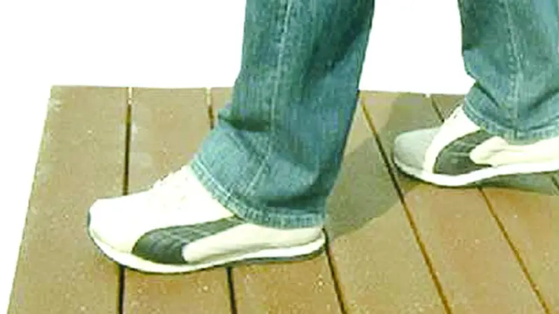 The variable height of DeckGrip sets it apart from many marine decking products. .
