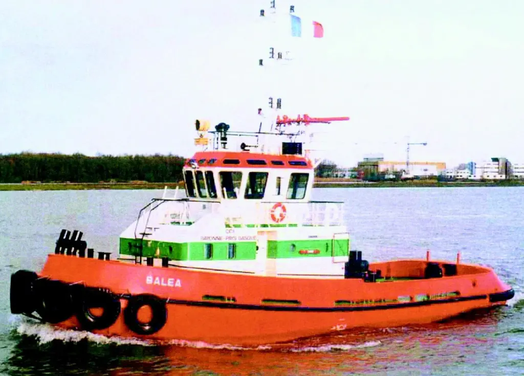 Balea was delivered to Bayonne by Damen.