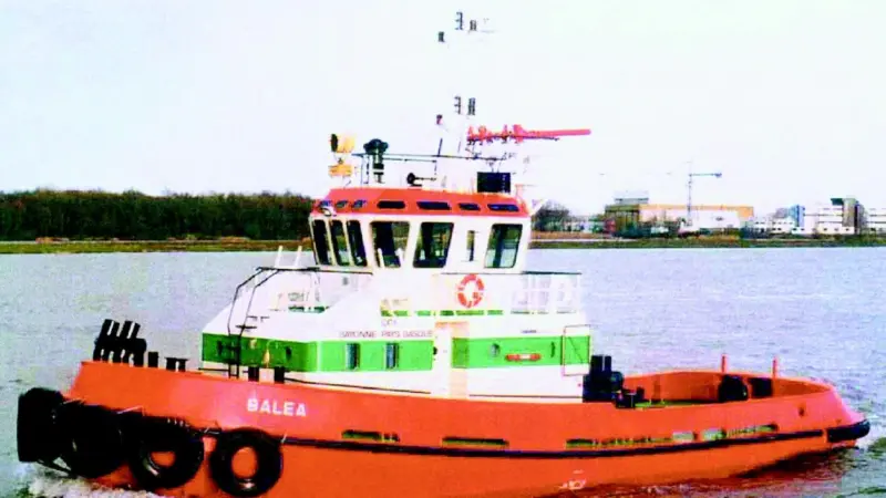 Balea was delivered to Bayonne by Damen.
