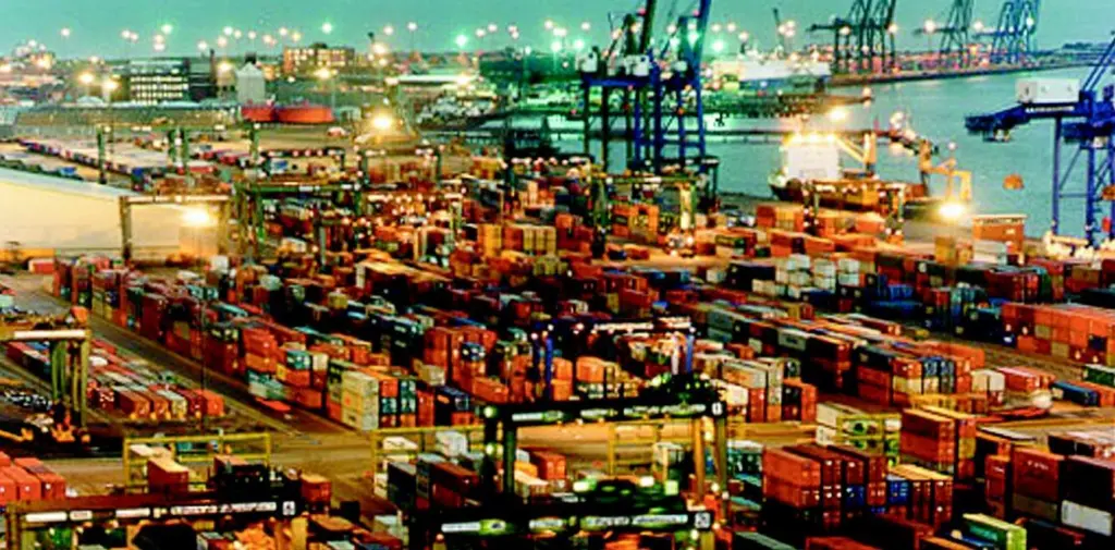 Trinity Terminal at Felixstowe is one of four proposed UK container port projects.