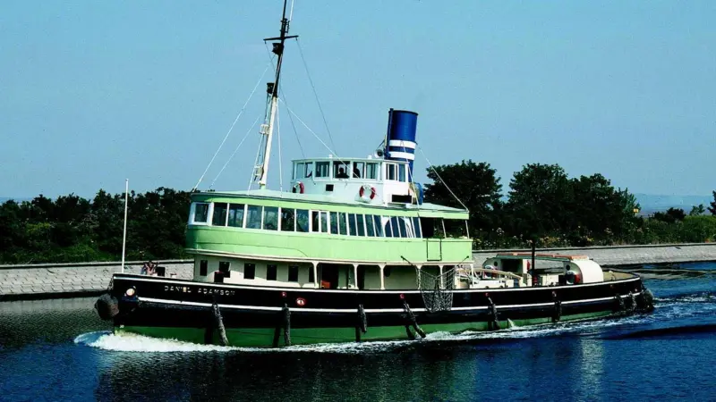 A society has been formed to preserve the steam tug Daniel Adamson.