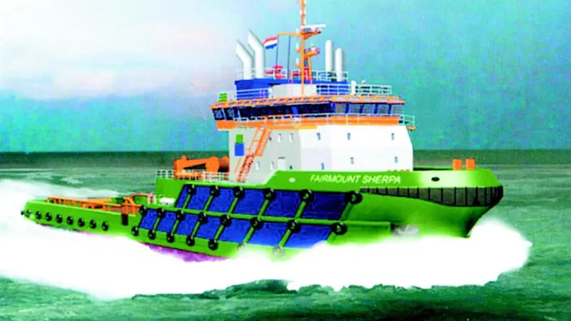 Fairmount has ordered two powerful deep-sea tugs to be operated under the Dutch flag.