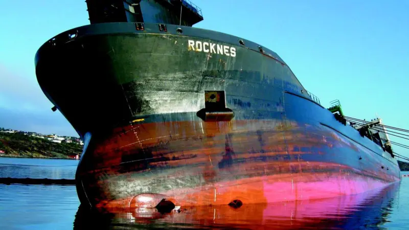 The Rocknes is successfully returned to an upright position.