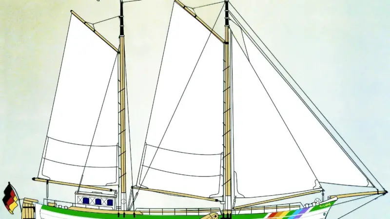 First newbuild for Greenpeace is a clipper.