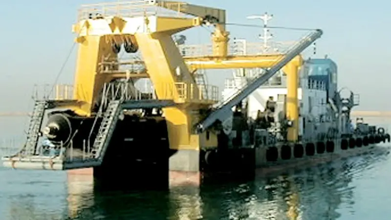 The Khaleej Bay has been built in Abu Dhabi to an engineering and components package supplied by Damen Dredging Equipment.