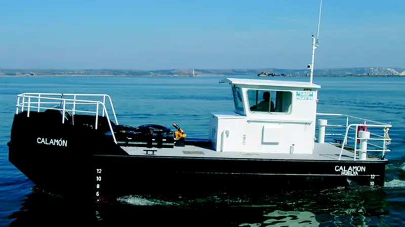 Calamon is the latest of three new oil spill control vessels for Spain.