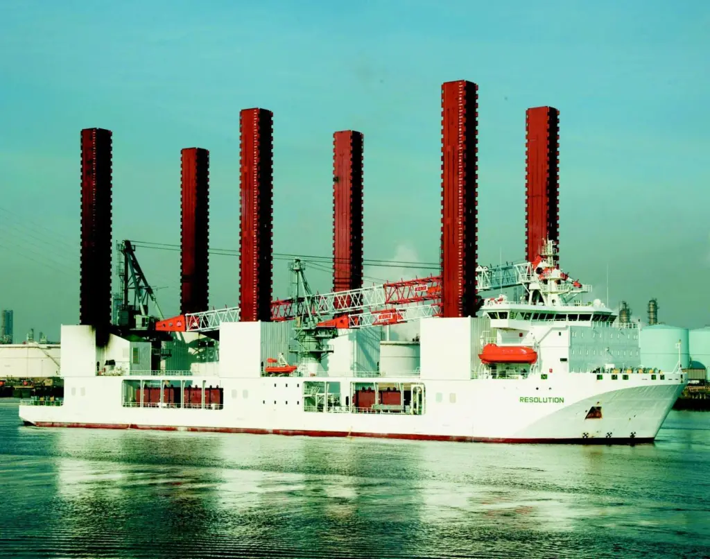 A management buy-out of Mayflower Energy has acquired the newbuild wind farm installation vessel Resolution.