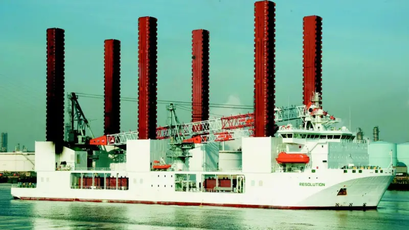 A management buy-out of Mayflower Energy has acquired the newbuild wind farm installation vessel Resolution.