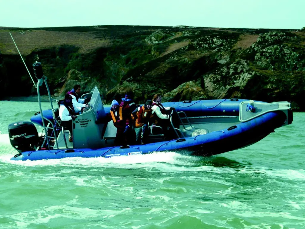 This Suzuki powered 8m RIB is the first outboard driven model from Ocean Dynamics.