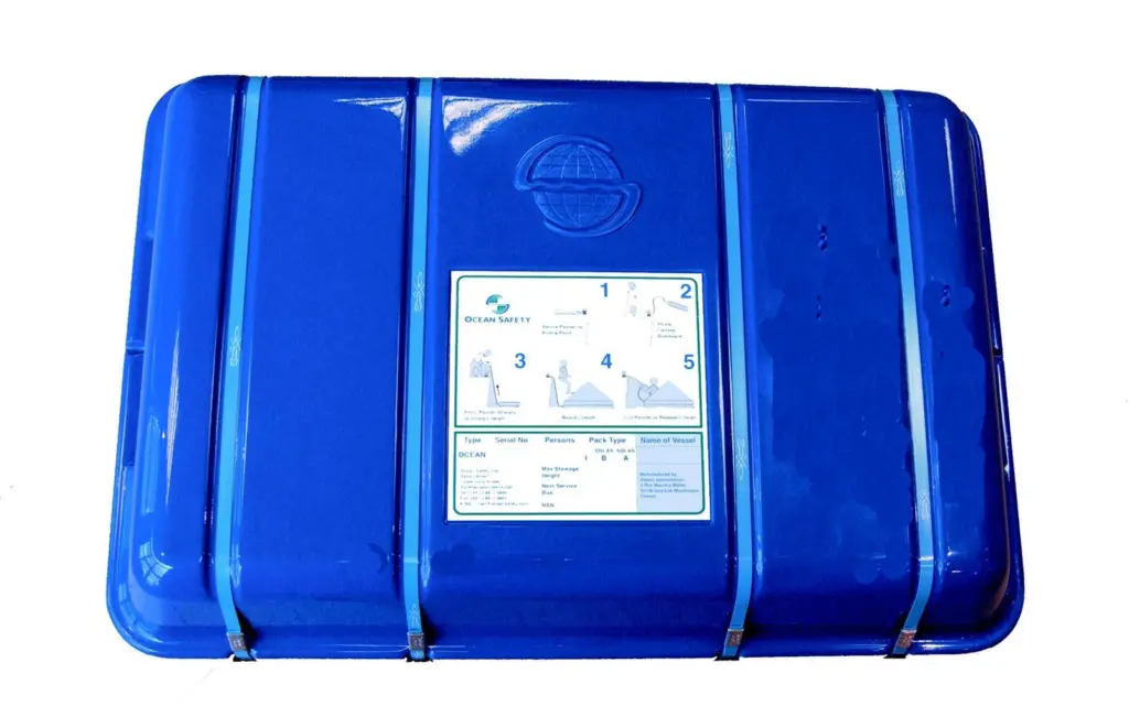 The SOLAS Slimpack Liferaft takes up the minimum possible space without compromising safety