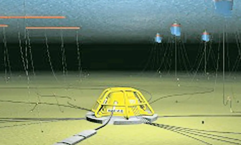 The Wave Hub will enable wave power companies to test how well groups of wave machines produce power.