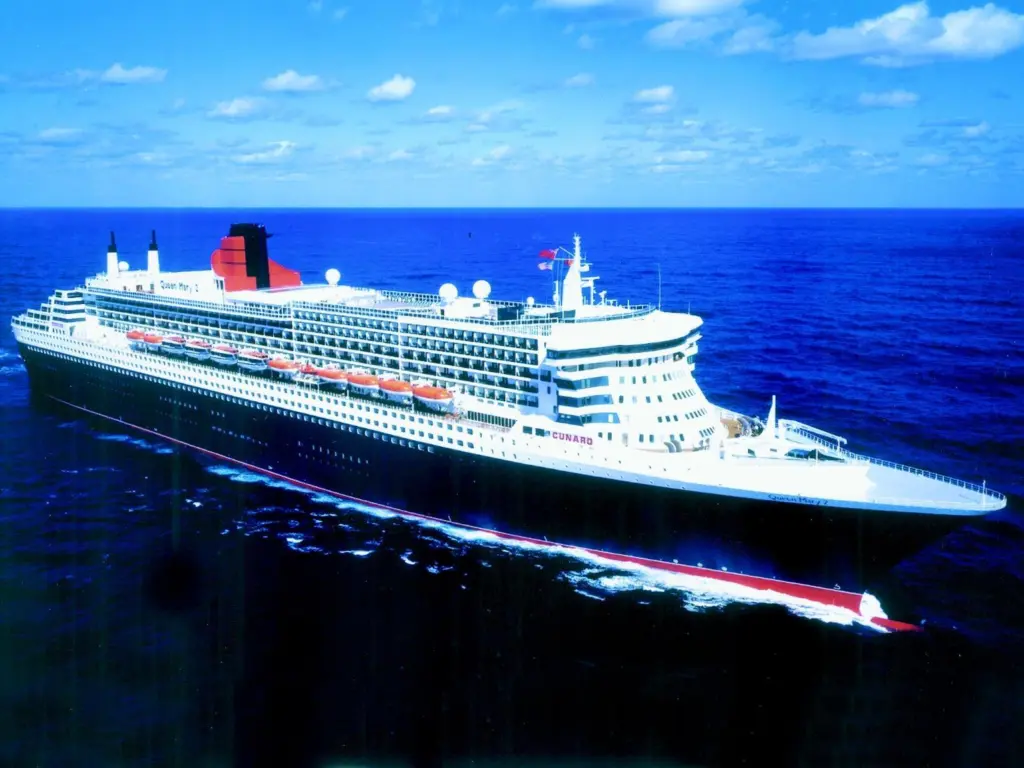 The $800 million Queen Mary 2 sails with 6,061 new lifejackets on board.