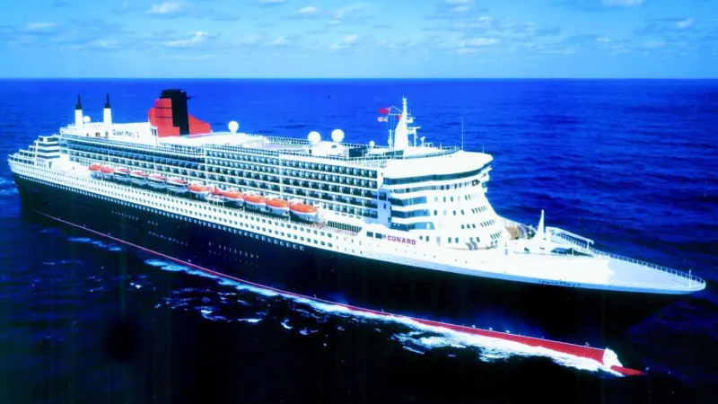 The $800 million Queen Mary 2 sails with 6,061 new lifejackets on board.