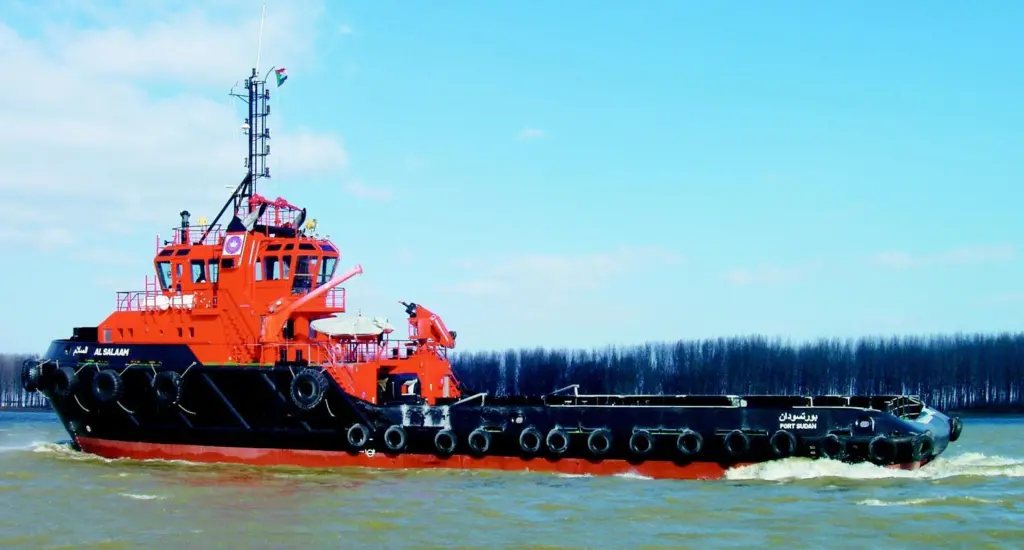 Al Salaam was delivered to the Sudan by Damen Shipyard Galatz.