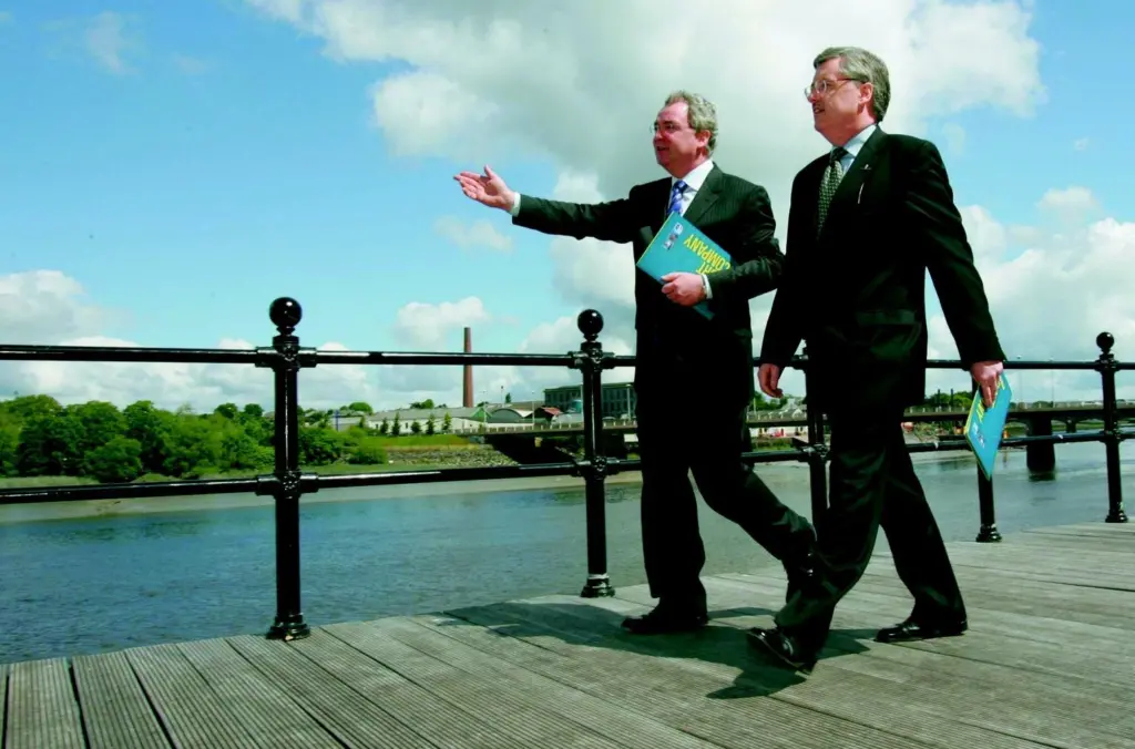 Brian Byrne and Chairman Kieran MacSweeney at the launch