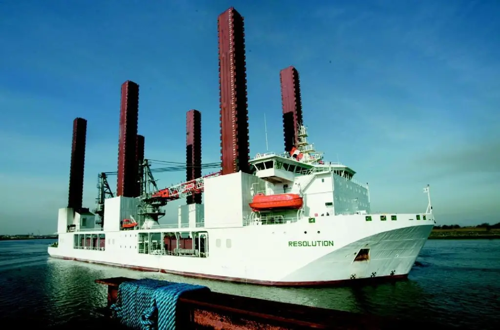 Resolution is seen in preparation for its first full contract installing subsea foundations for the Kentish Flats wind farm in the Thames Estuary.