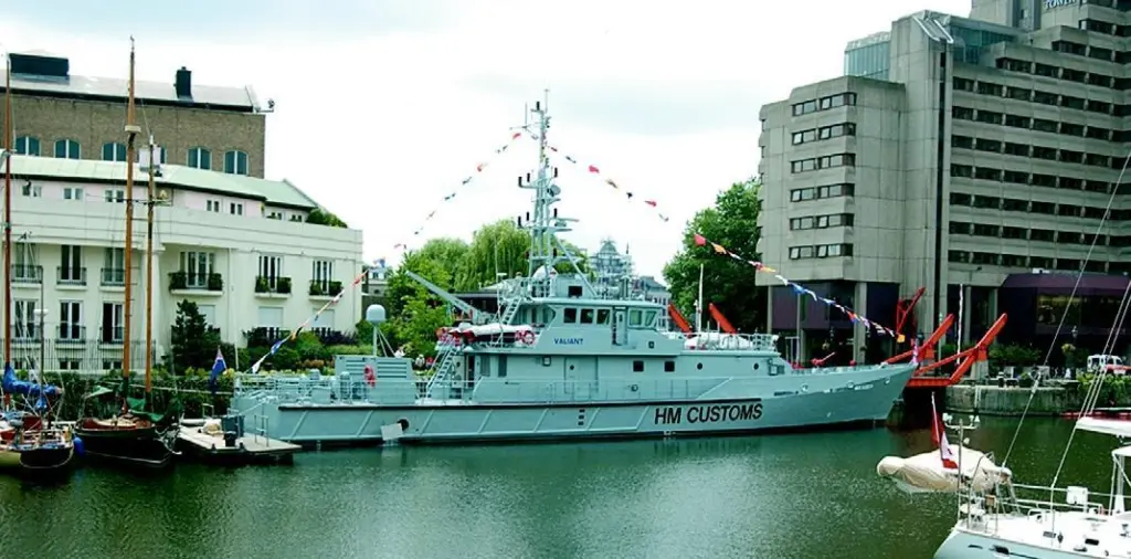 HM Customs new cutter, HMCC Valiant.