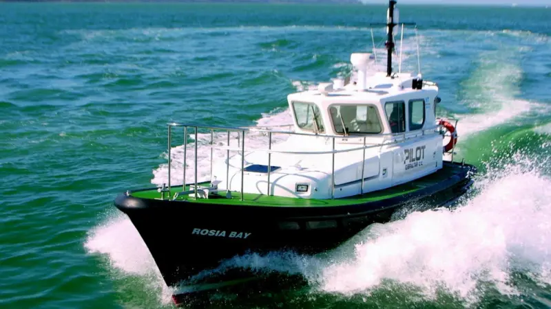 Gibraltars new pilot boat will be similar to the Rosa Bay, supplied by VT Halmatic last year