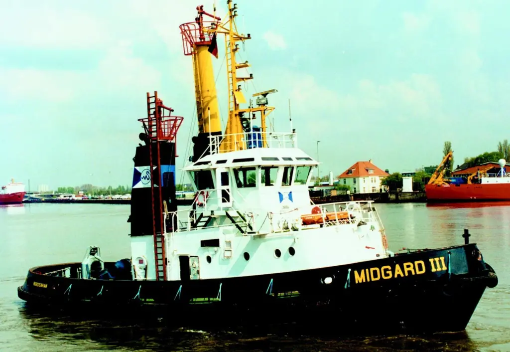 Midgard III is one of a pair of shiphandling vessels to be taken over by URAG.